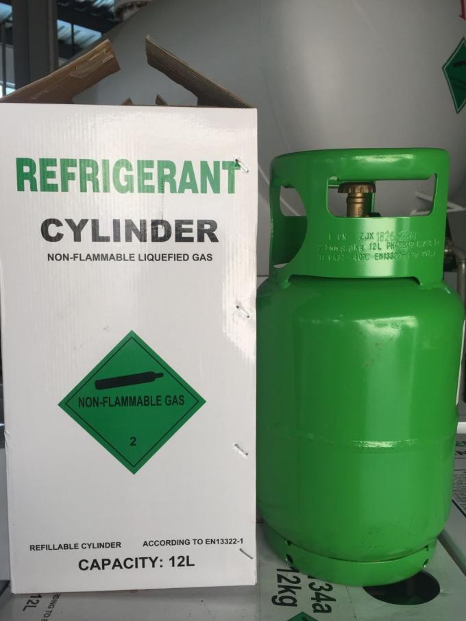 New Green Refilled Cylinder R410A Refrigerant